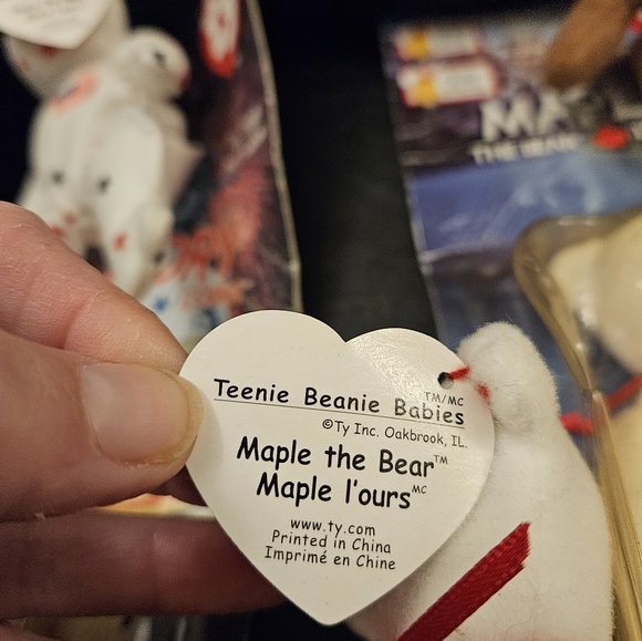 Lot of 7 VERY RARE Ty Beanie Babies, ALL with tag errors!-cross posted! - Picture 14 of 16